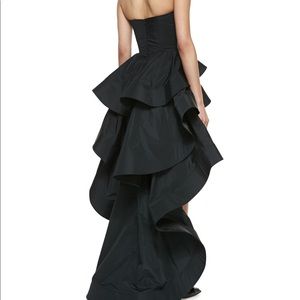 Alexis “Leros” strapless silk gown